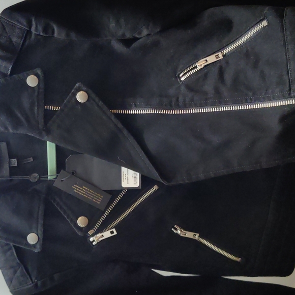 Rag & Bone - Denim Moto Bowery Jacket - Picture 6 of 6